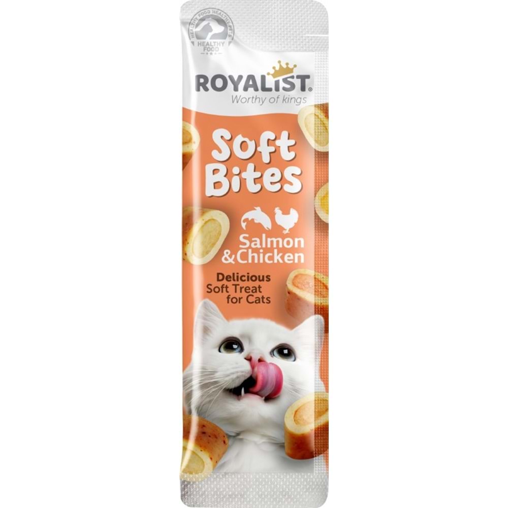 Royalıst Soft Bites Salmon & Chicken 10 Gr