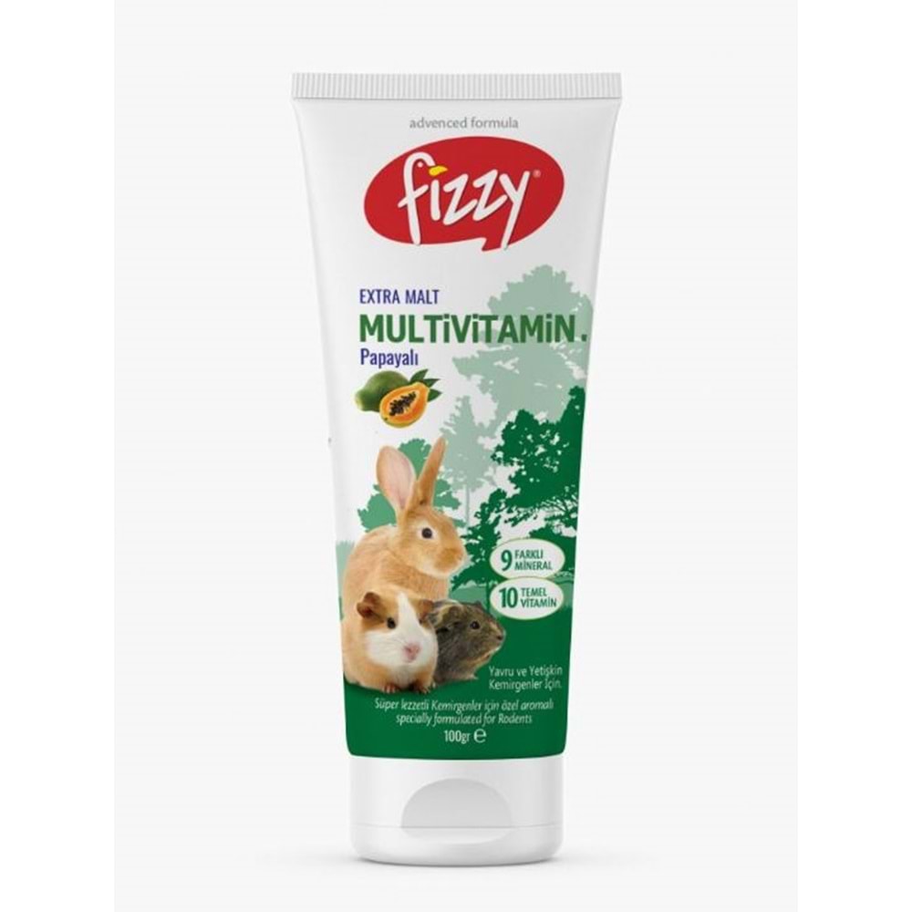 Fizzy Kemirgen Multivitamin 100 Gr