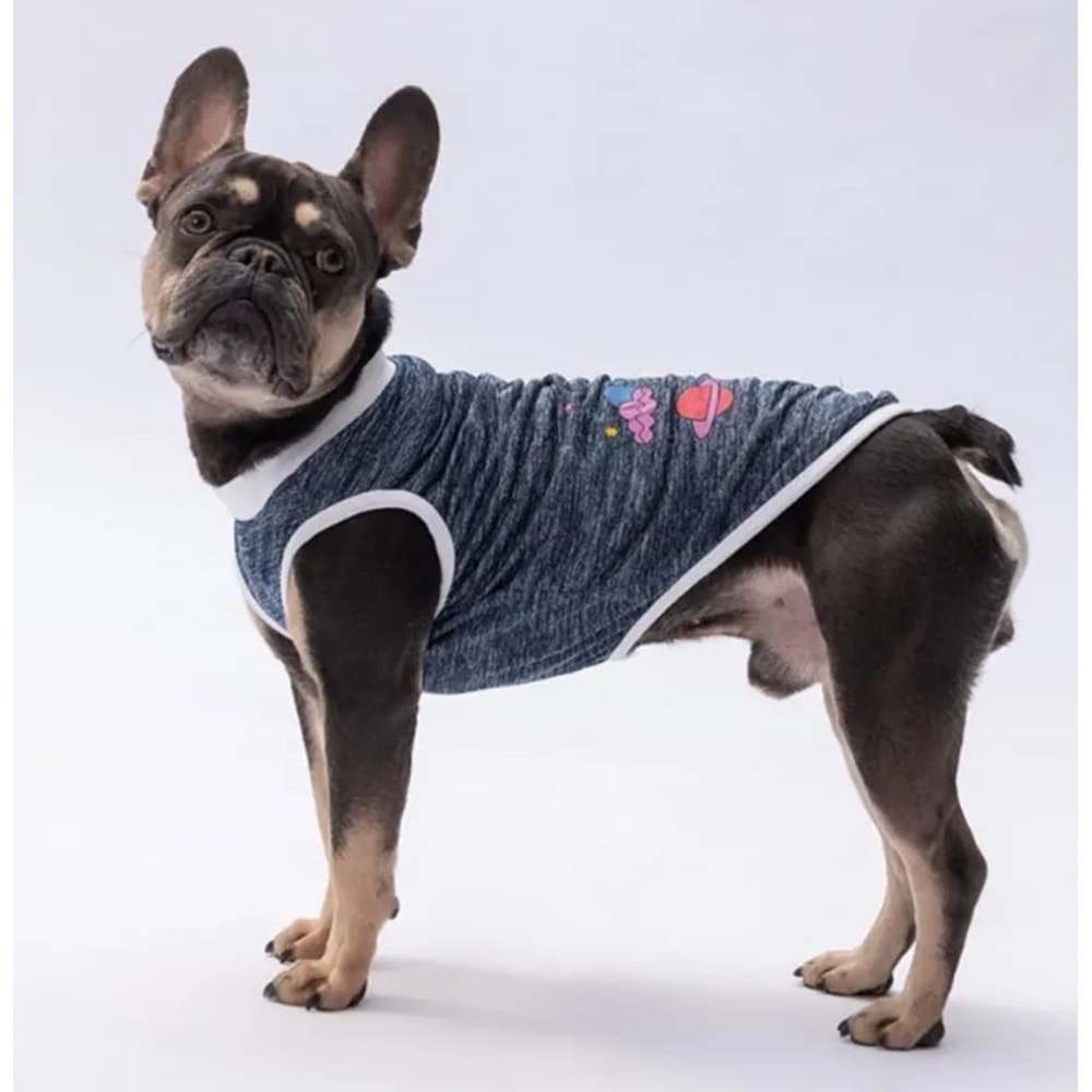 Lacivert Space Time Tişört