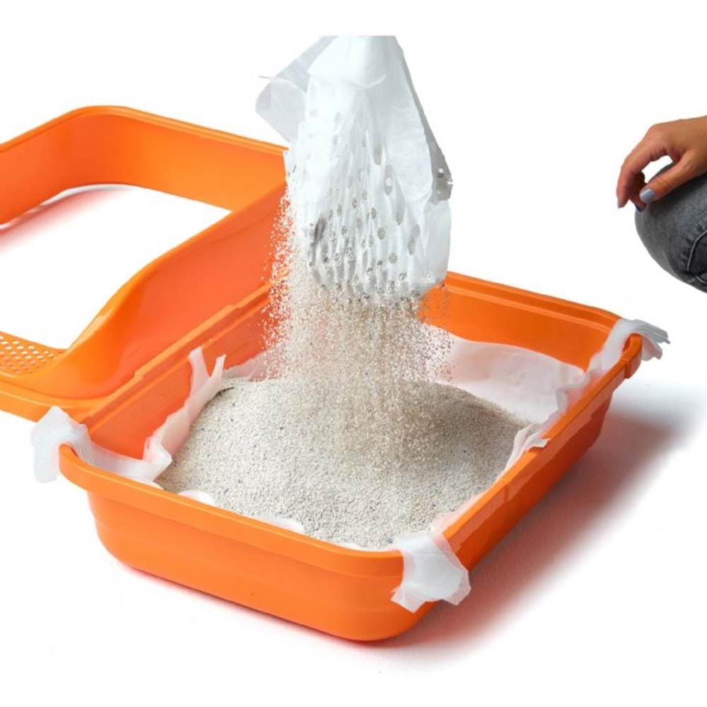 Magicat Kedi Kumu Temizleme Kokusuz Elekli Filtre (7'Li L-Xl)