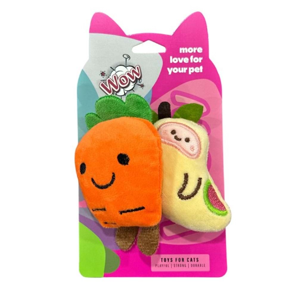Wow Kedi Oyuncak İkili Meyveler