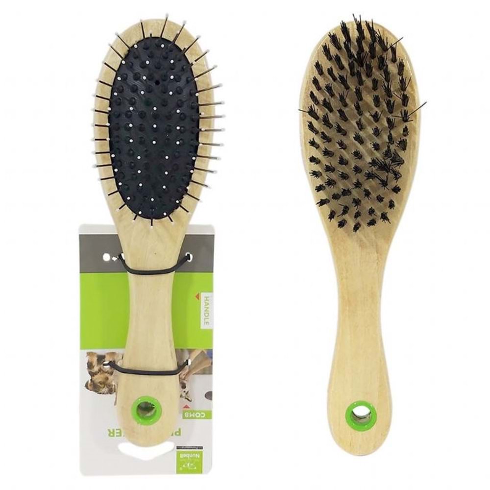 Nunbell Oval Fırça Çift Taraflı -L