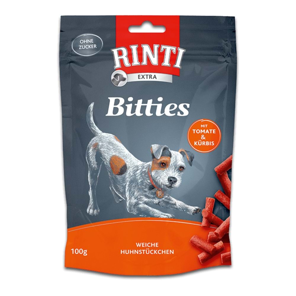 Rıntı Bıttıes Köpek Ödülü Tavuk-domates 100gr