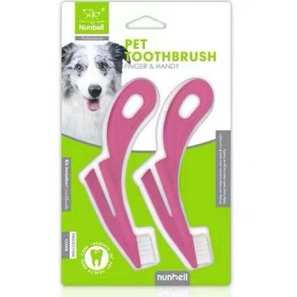 Nunbell Kuyruklu Parmak Diş Firçasi 2'Li