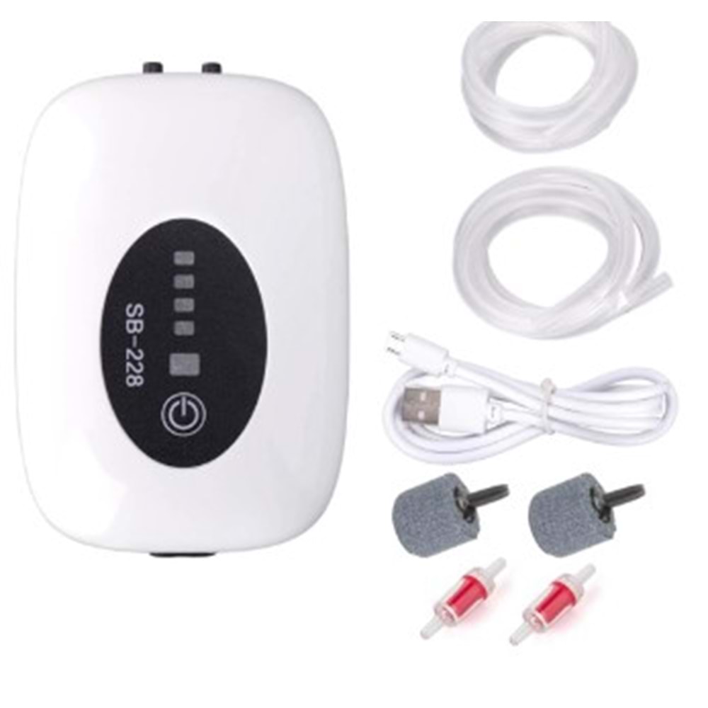 Sobo Hava Motoru AC/DC 2 W 2 x 3 Lt/Min