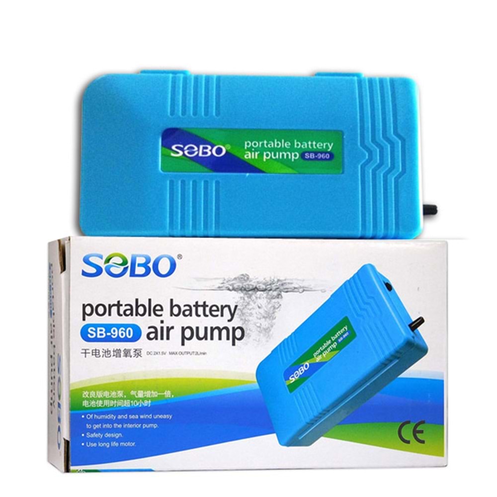 Sobo SB-960 Pilli Hava Motoru 2 L/min