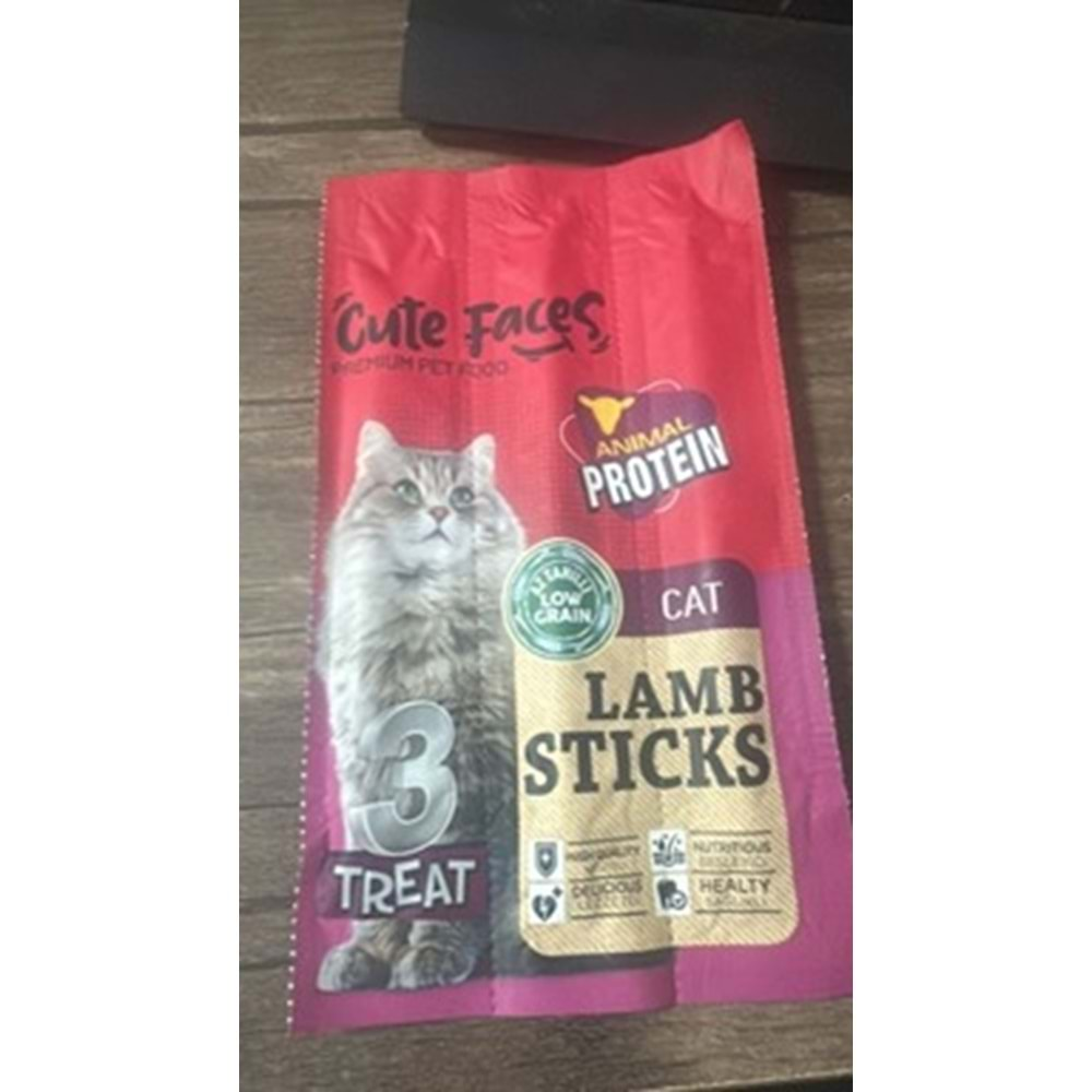 Cute Faces Cat Lamb Stick 3*5 gr