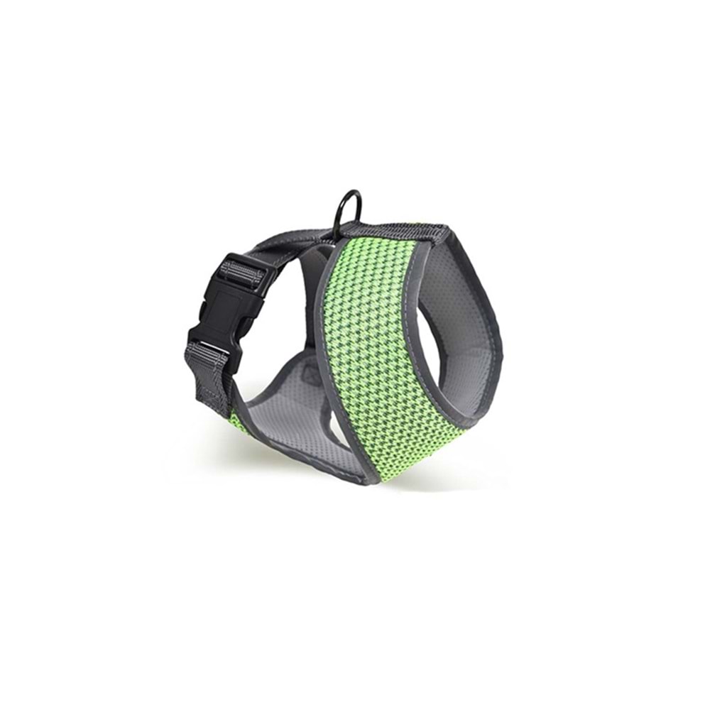 Zampa Finix Köpek Gövde Tasması Yeşil Xsmall 22x28-41 Cm