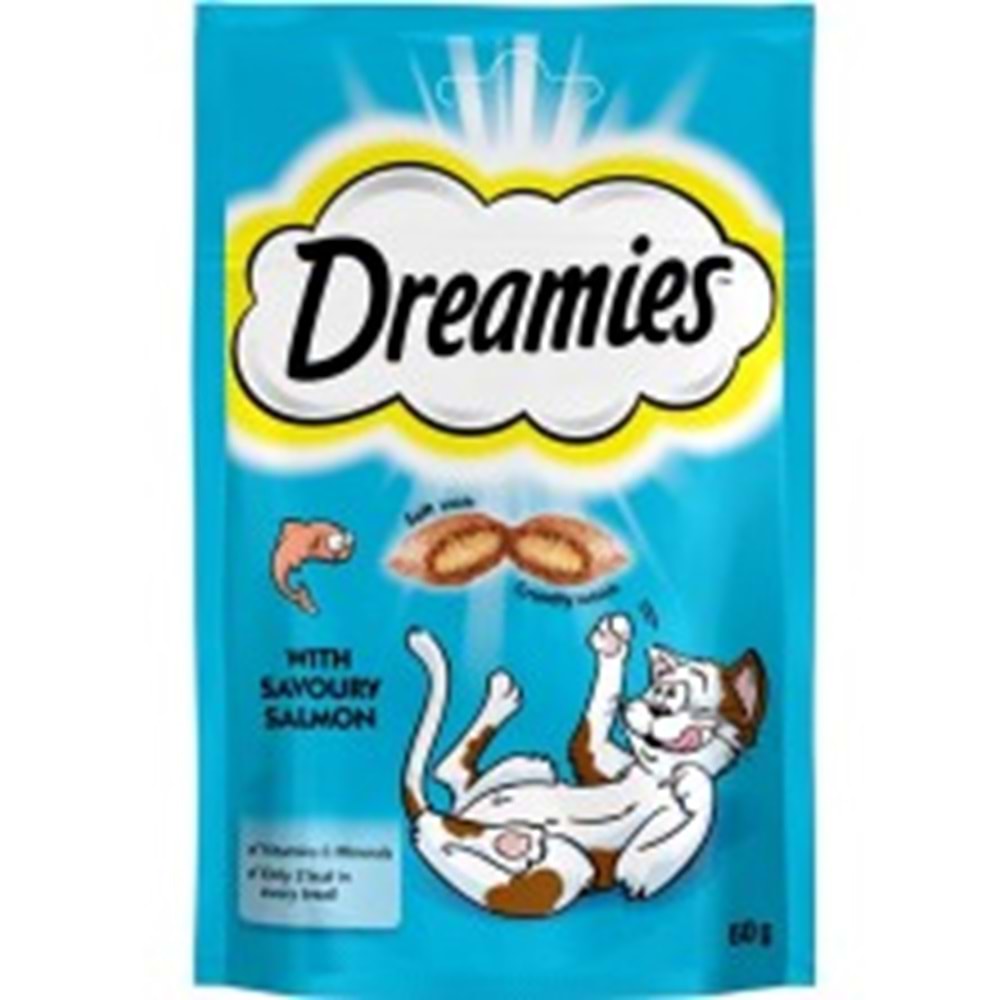 Dreamies Somonlu Mega Paket Kedi Ödül Maması 180 gr