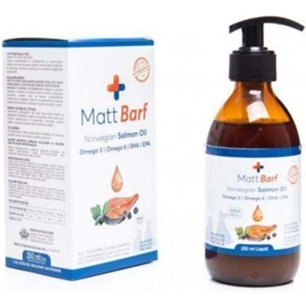 Mattbarf Salmon Oil 250 Ml