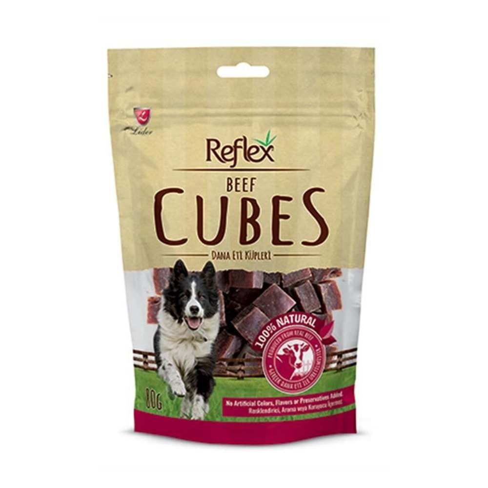 Reflex Cubes Dana Eti Küpleri Köpek Ödül 80 Gr