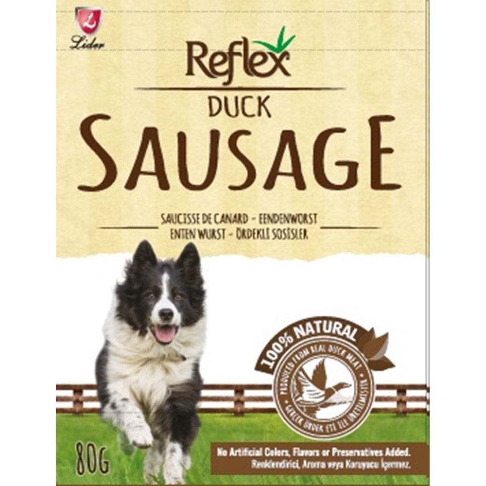 Reflex Köpek Ördek Sosis 80 Gr