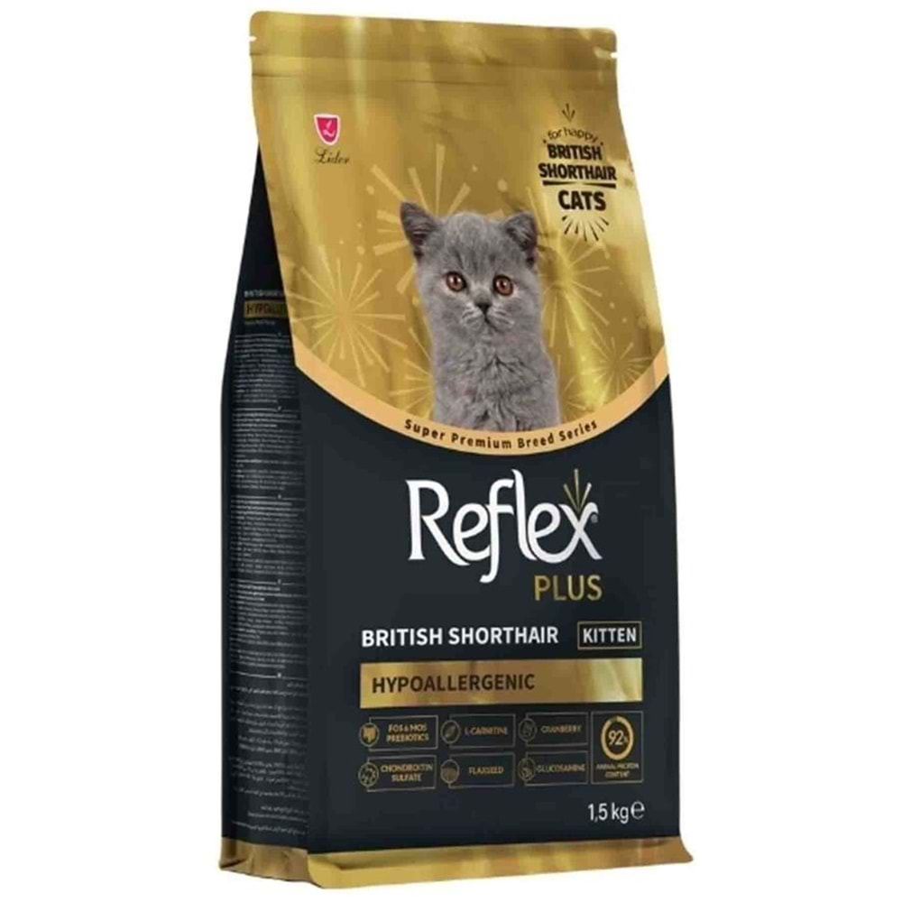 Reflex Plus British Shorthair Yavru Kedi Maması 1.5 Kg