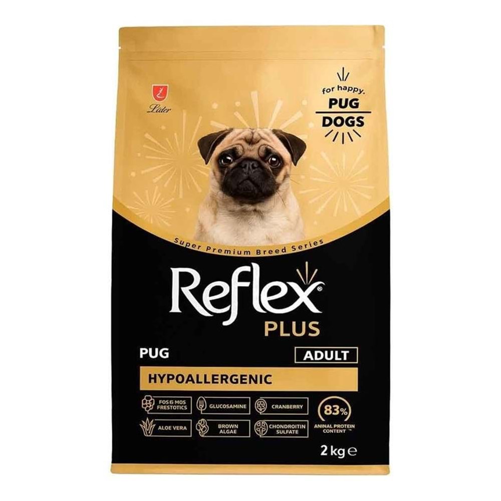 Reflex Plus Pug Yetişkin Köpek Maması 2 Kg