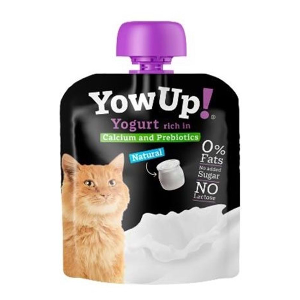 Yow Up Kediler İçin Yoğurt Ödül Maması 85 gr