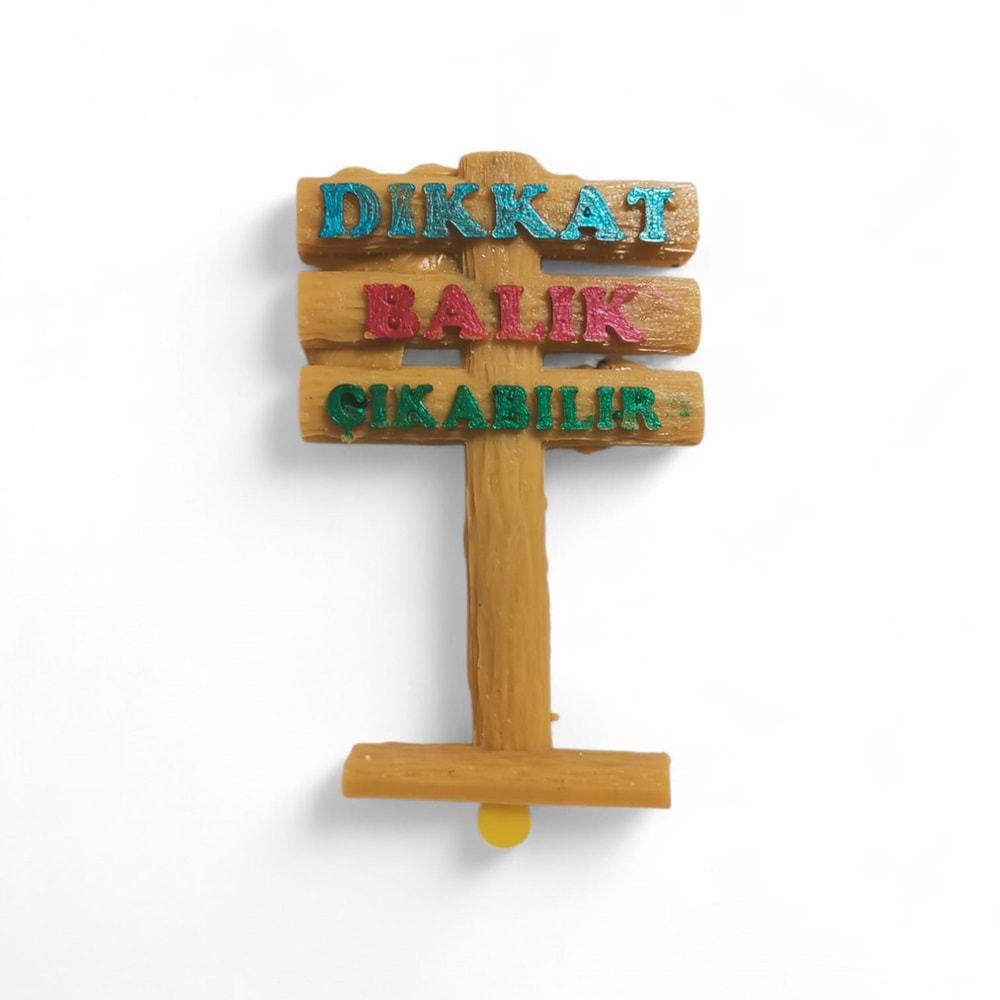 Akvaryum Dekor Tabela 8x5 cm