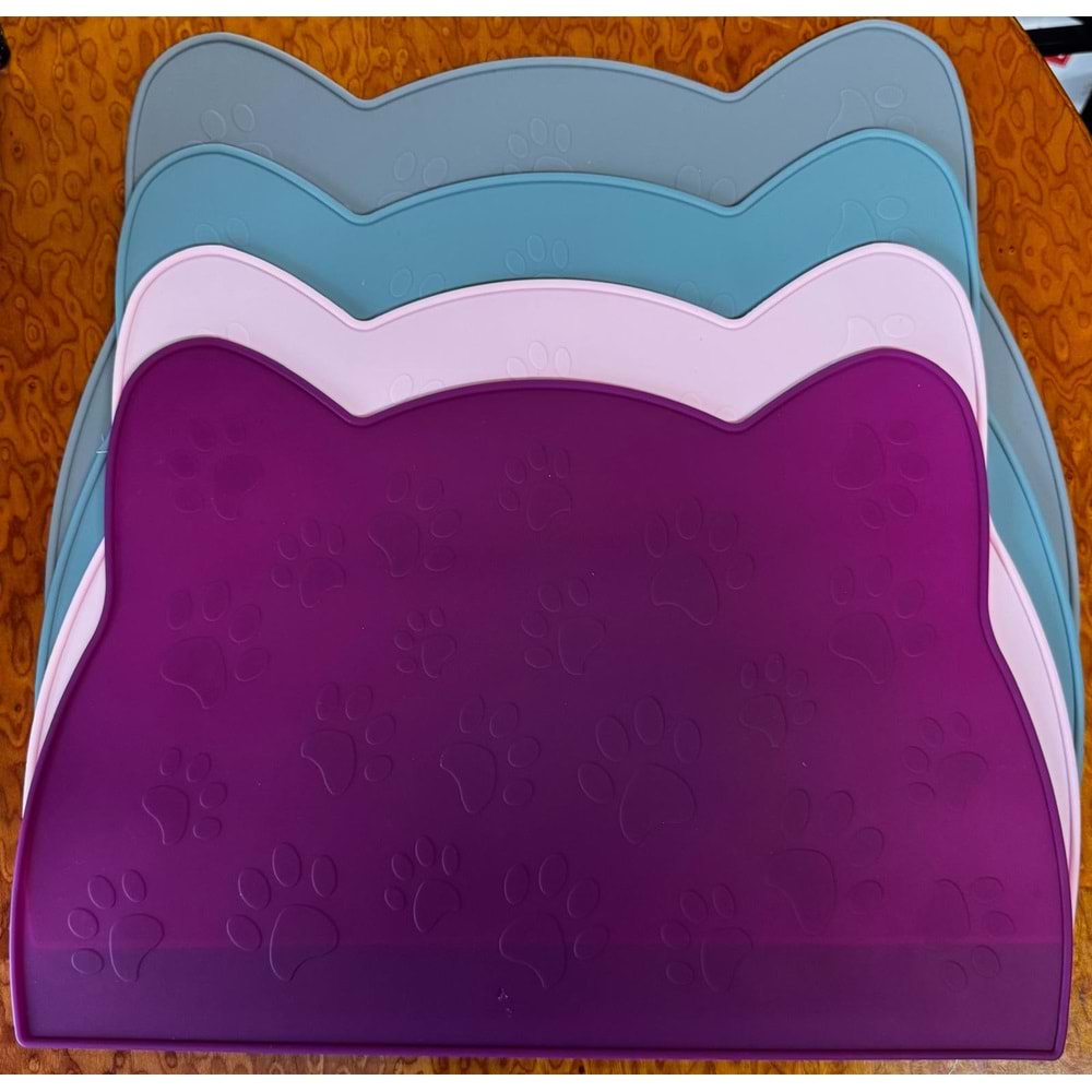 Şenyayla Kedi Köpek Silikon Mama Matı 40**60Cm