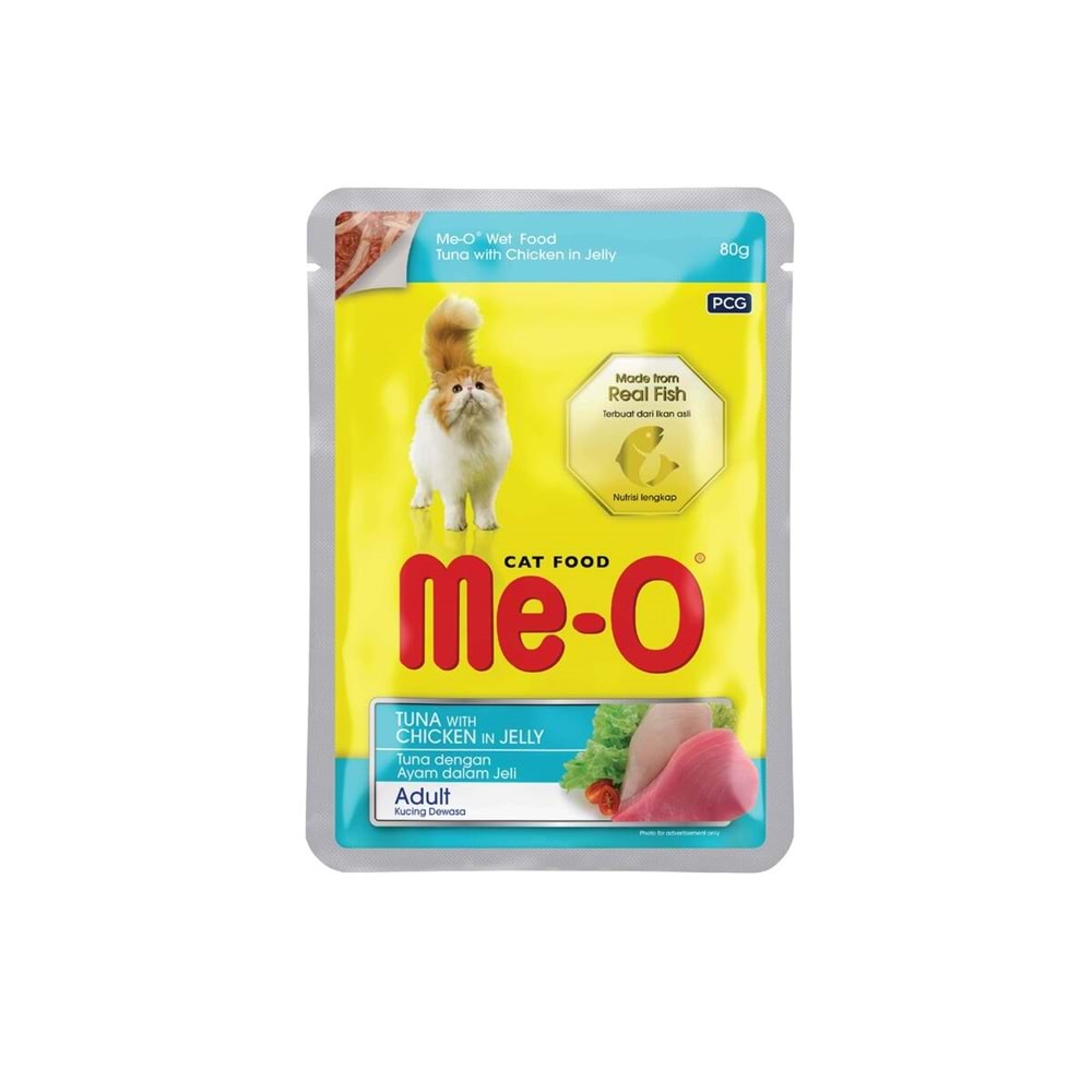 Me-O Ton Balık&Tavuk Kedi Yaşmama 80Gr