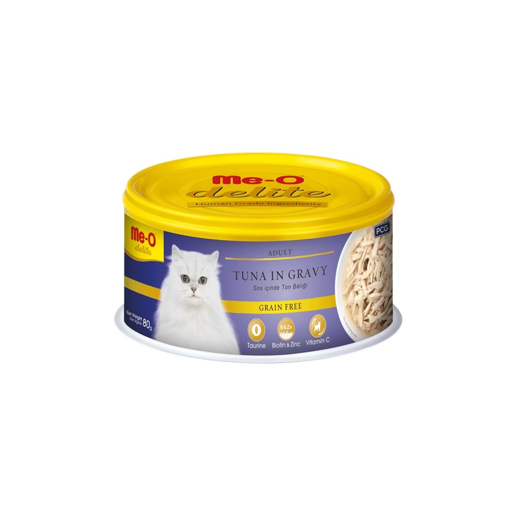 Me-O Delıte Ton Balığı Kedi Kon.80Gr