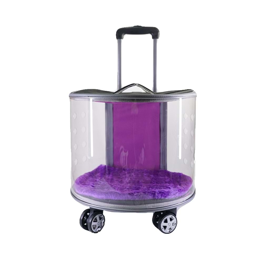 Atlantis Silindir Çekçekli Evcil Hayvan Çantası