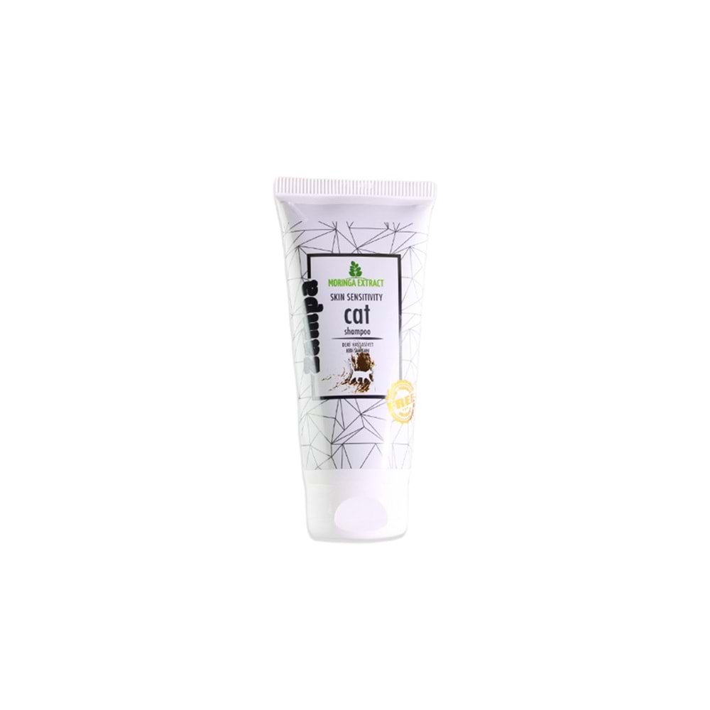 Zampa Moringa Özlü Deri Hassasiyet Kedi Şampuanı 200 ml