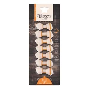 M-Pets Trusty Chıcken Düğümlü Kemik 7Li 84Gr/6,4Cm