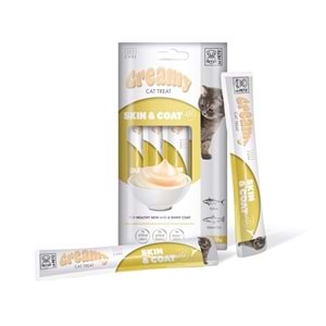 M-Pets Skın & Coat Fonksiyonel Creamy Kedi Ödülü 4X15Gr