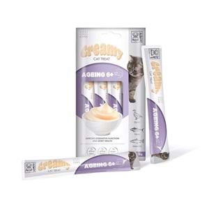 M-Pets Ageıng 6+ Fonksiyonel Creamy Kedi Ödülü 4X15Gr