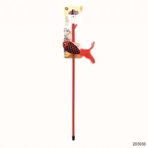 Catlife Kediler İçin Tüylü Balık Olta