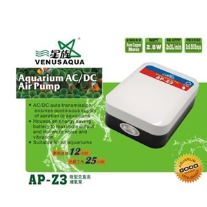 Ap-Z3 Venusaqua Sarjlı Hava Motoru Çift Çıkış