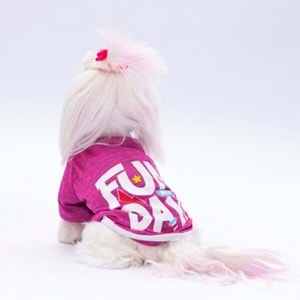 24721 Fuşya Fun Day Sweat