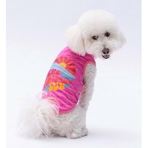 Fuşya The Sun Tişört