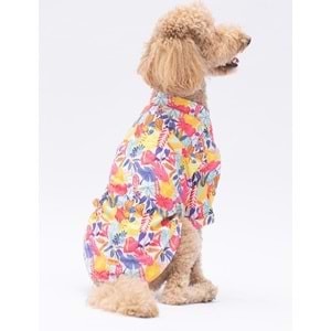 Miami Desenli Büyük Gömlek