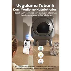 Elspet Otamatik Akıllı Kedi Tuvaleti
