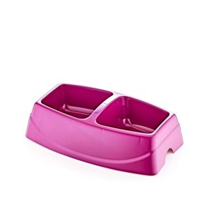 Şenyayla İkili Mama Kabı Büyük 30,5*19,5*7,5 Cm