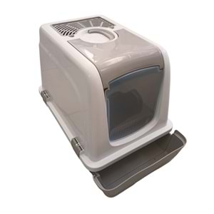 Şenyayla Kapalı Kedi Tuvaleti Orta Çekmeceli 57*40*47h cm
