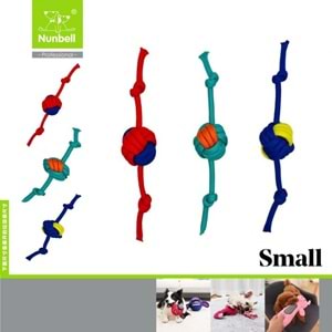 Nunbell Köpek Oyun.Çift Dügümlü Top Small