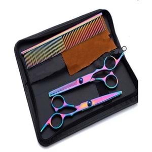 Nunbell Kedi Köpek Traş Makas Seti 3'Lü