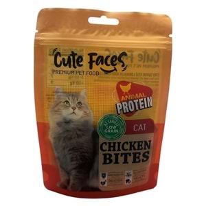 Cute Faces Cat Chicken Bites 60 Gr