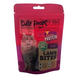 Cute Faces Cat Lamb Bites 60 Gr