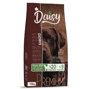 Daisy Premium Kuzu Etli Yetişkin Köpek Maması 15 Kg