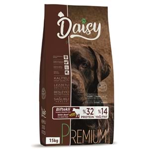 Daisy Premium Biftekli High Energy Yetişkin Köpek Maması 15 Kg