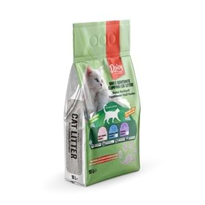 Daisy Lavanta Kokulu Topaklanan İnce Taneli Kedi Kumu 10L.