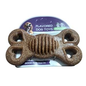 Et Aromalı Oyuncak Kemik Kalpli