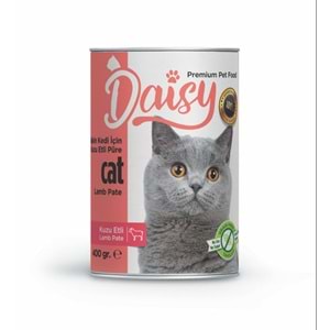 Daisy Tahılsız Pate Kuzu Etli Yetişkin Kedi Konserve 400 gr