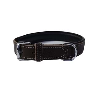 Daisy Klasik Deri Köpek Tasması Xxs-2Cm Kahve