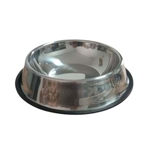 Çelik Kaydırmaz Tabanlı Mama Kabı 30 Cm