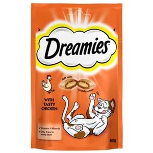 Dreamies Tavuklu Kedi Ödül Maması 60 gr