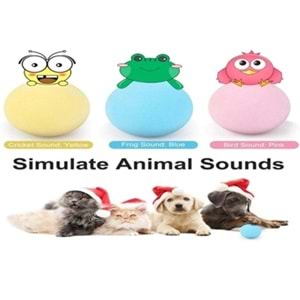 Catnip Otlu Pilli 3 Sesli İnteraktif Oyun Topu