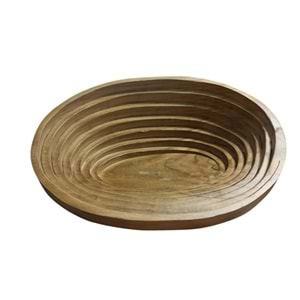 Ahşap Oval Yatak